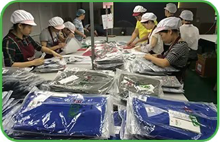 Custom Services apparel customization services packing
