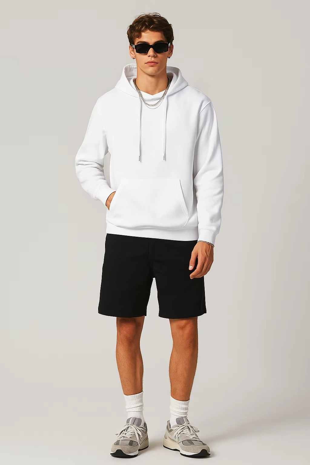 Essentials 300GSM Full Cotton Youth Hoodie | Oversized Blank Custom Logo Sweatshirt for Boys & Girls essentials 300gsm full cotton youth hoodie | oversized blank custom logo sweatshirt for boys & girls