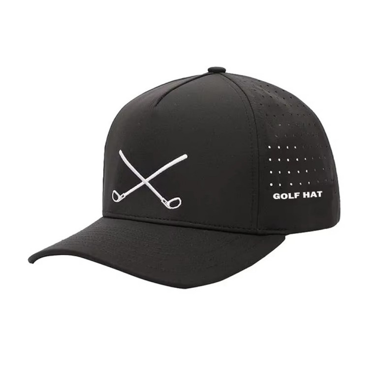 premium waterproof 5 panel rope hat | custom laser perforated golf snapback cap premium waterproof 5 panel rope hat | custom laser perforated golf snapback cap