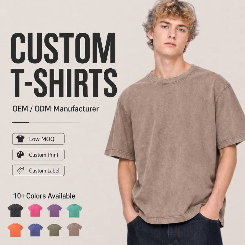 heavyweight 100% cotton washed t shirt with custom logo heavyweight 100% cotton washed t shirt with custom logo