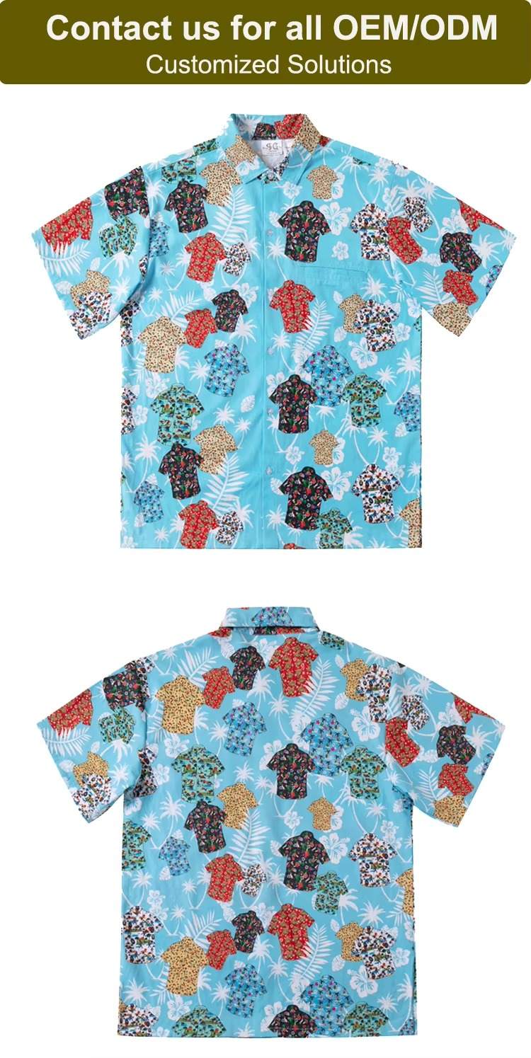 Premium 200g Heavyweight Hawaiian Shirt | Custom Sublimation Floral Beach & Vacation Shirt premium 200g heavyweight hawaiian shirt | custom sublimation floral beach & vacation shirt
