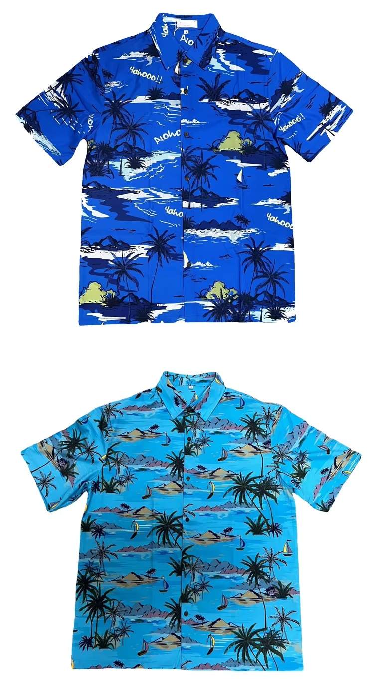 Premium 200g Heavyweight Hawaiian Shirt | Custom Sublimation Floral Beach & Vacation Shirt premium 200g heavyweight hawaiian shirt | custom sublimation floral beach & vacation shirt