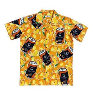 premium 200g heavyweight hawaiian shirt | custom sublimation floral beach & vacation shirt
