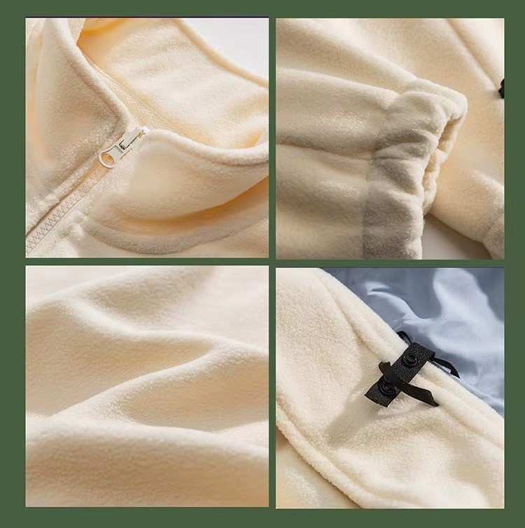 Premium 3 in 1 Detachable Shell Fleece Jacket Custom Waterproof Unisex Hiking Fishing Coat premium 3 in 1 detachable shell & fleece jacket | custom waterproof unisex hiking & fishing coat