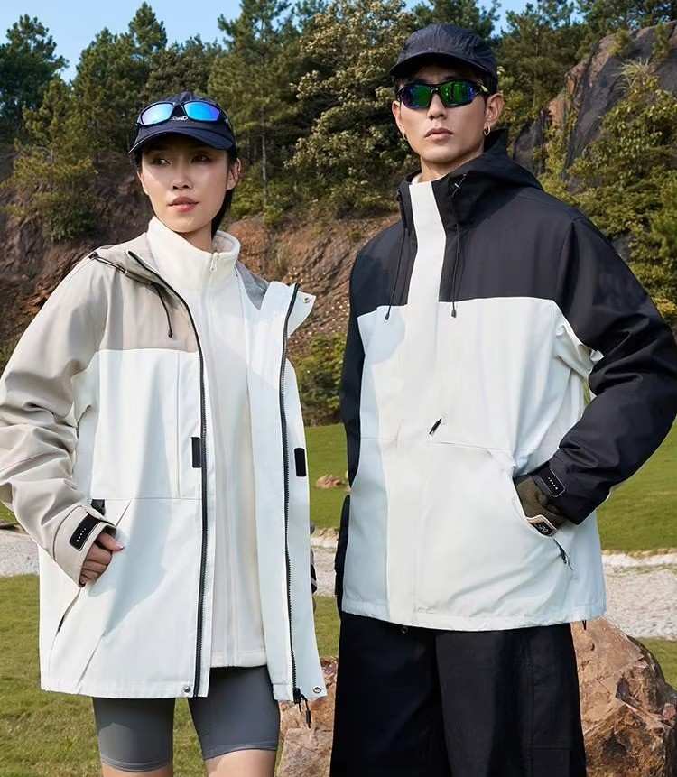 Premium 3 in 1 Detachable Shell Fleece Jacket Custom Waterproof Unisex Hiking Fishing Coat premium 3 in 1 detachable shell & fleece jacket | custom waterproof unisex hiking & fishing coat
