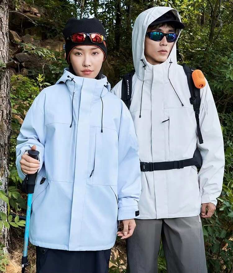 Premium 3 in 1 Detachable Shell Fleece Jacket Custom Waterproof Unisex Hiking Fishing Coat premium 3 in 1 detachable shell & fleece jacket | custom waterproof unisex hiking & fishing coat