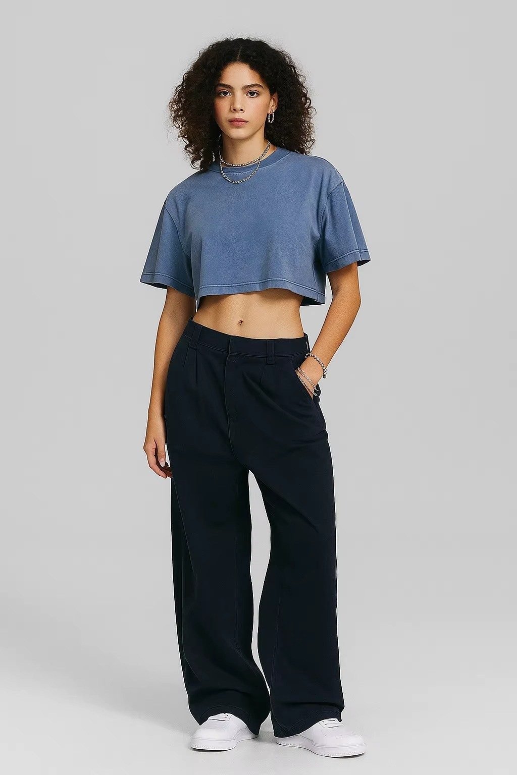 Vintage Y2K 230GSM Acid Washed Crop Top | Slim Fit Heavyweight Cotton-Blend Sport T-Shirt vintage y2k 230gsm acid washed crop top | slim fit heavyweight cotton blend sport t shirt